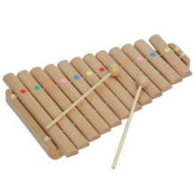 Xilofone de madeira - brinquedo musical madeira de madeira